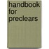 Handbook for Preclears