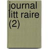 Journal Litt Raire (2) door Livres Groupe