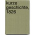 Kurze Geschichte, 1826
