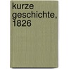 Kurze Geschichte, 1826 door Daniel Ehrenfried Stöber