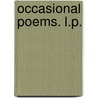 Occasional Poems. L.P. door Onbekend