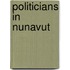 Politicians in Nunavut