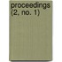 Proceedings (2, No. 1)