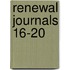 Renewal Journals 16-20