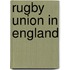 Rugby Union in England