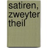 Satiren, Zweyter Theil by Gottlieb Wilhelm Rabener