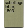 Schellings Lehre, 1803 door Friedrich Koeppen