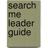 Search Me Leader Guide door Jenae Wyrtzen Edwards
