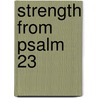 Strength from Psalm 23 door Dave Peterson