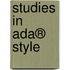 Studies in Ada® Style