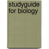 Studyguide for Biology by Starr