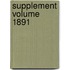 Supplement Volume 1891