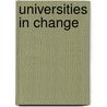 Universities in Change by Andreas Altmann