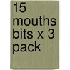 15 Mouths Bits X 3 Pack door Webber T