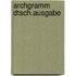 Archgramm Dtsch.Ausgabe