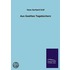 Aus Goethes Tagebuchern