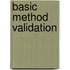 Basic Method Validation