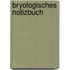 Bryologisches Notizbuch