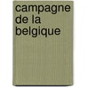 Campagne de La Belgique door Livres Groupe