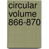 Circular Volume 866-870 door Geological Survey