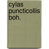 Cylas Puncticollis Boh. door Anna M. Malgwi (Ph.D)