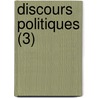 Discours Politiques (3) door Hume David Hume