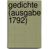 Gedichte (Ausgabe 1792) by Anna Louisa Karsch