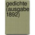 Gedichte (Ausgabe 1892)