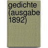 Gedichte (Ausgabe 1892) door Conrad Ferdinand Meyer