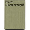Lotze's Substanzbegriff door Levi Primo Levi
