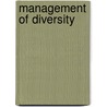 Management of Diversity door R. Roosevelt Thomas