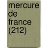 Mercure de France (212) by Livres Groupe