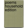 Poems Household Edition door Ralph Waldo Emerson