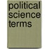 Political science terms