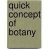 Quick Concept of Botany door Santosh Kumar Pandey