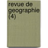 Revue de Geographie (4) by Livres Groupe