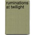 Ruminations at Twilight