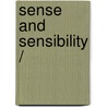 Sense and Sensibility / by Thomson Hugh