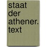 Staat der Athener. Text by Aristoteles