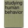 Studying Human Behavior door Helen Longino