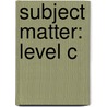 Subject Matter: Level C door Walter Pauk
