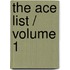 The Ace List / Volume 1