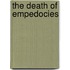 The Death Of Empedocies