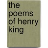 The Poems of Henry King door Margaret Crum