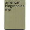 American Biographies Men by Teacher Created Materials