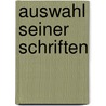 Auswahl seiner Schriften by Richard Wagner