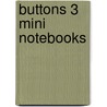 Buttons 3 Mini Notebooks door Michelle Mackintosh