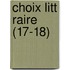 Choix Litt Raire (17-18)