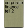 Corporate Finance Teil 2 by Heiko Starossom