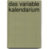 Das variable Kalendarium door Kat Menschik